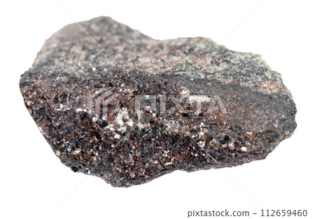 specimen of natural raw phlogopite mineral cutout specimen of natural raw phlogopite mineral cutout 112659460