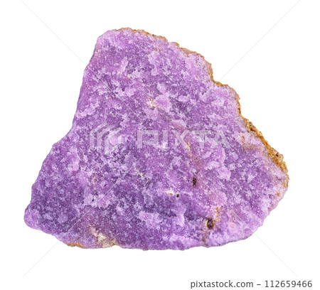 natural raw phosphosiderite rock cutout 112659466