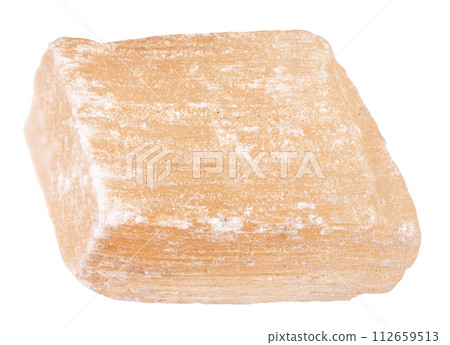 specimen of natural raw selenite rock cutout specimen of natural raw selenite rock cutout 112659513