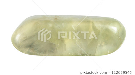 natural tumbled vesuvianite mineral cutout 112659545