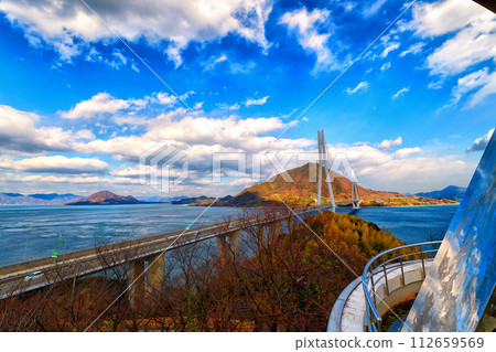 Bridge view from Tatara Observation Deck Bridge view from Tatara Observation Deck 112659569