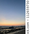 Beautiful coast at magic hour 112659730