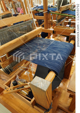 Weaving Hirose Kasuri (Hirose Gasuri) Weaving Hirose Kasuri (Hirose Gasuri) 112659792