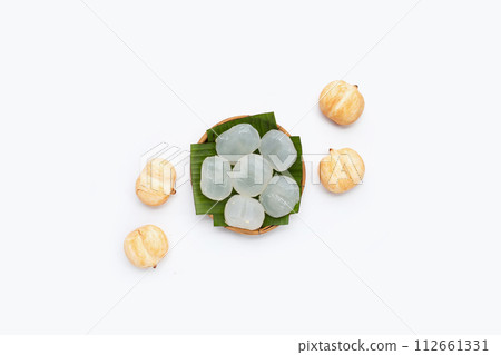 Toddy palm on white background. 112661331