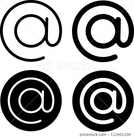Address icon set Address icon set 112662206