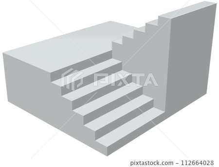 Concrete stairs Concrete stairs 112664028