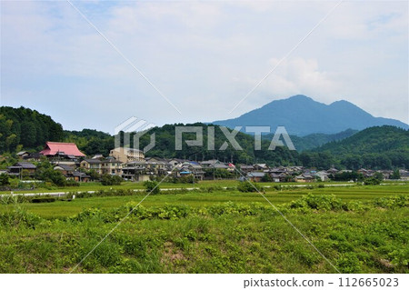 Rural scenery and Aobayama 112665023