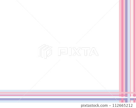 Striped border frame white space pastel color 112665212