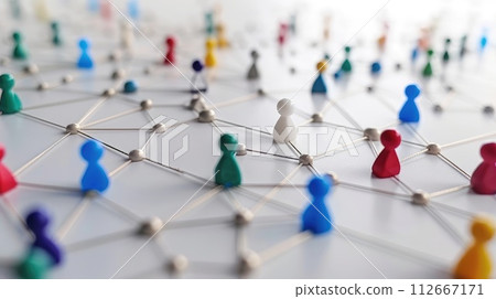 Network connection structure. Network connection structure. 112667171