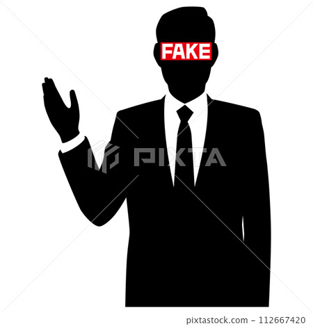 Fake Businessman Fake Businessman 112667420