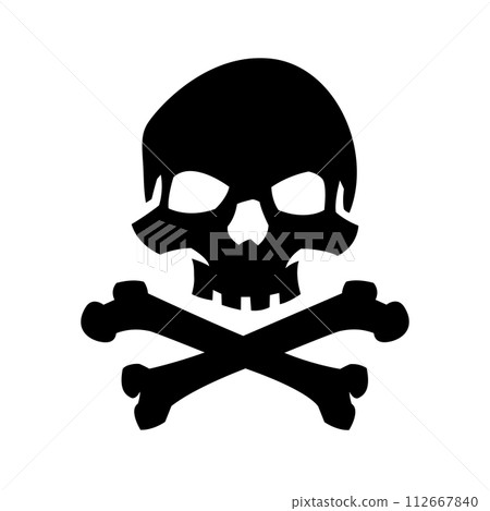 Skull and crossbones. 112667840