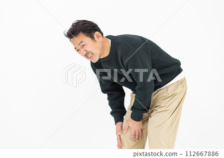 Male knee arthrosis 112667886