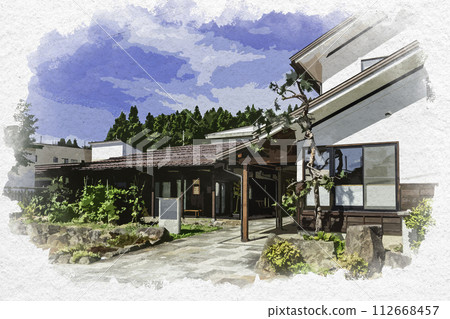 Watercolor style Iiyama Mayumi Takahashi Doll Museum Iiyama City, Nagano Prefecture Watercolor style Iiyama Mayumi Takahashi Doll Museum Iiyama City, Nagano Prefecture 112668457