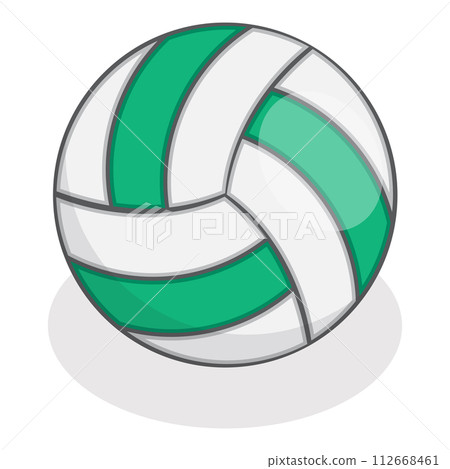 3D Isometric Flat Vector Set of Various Sport Balls, Game Inventory. Item 8 112668461