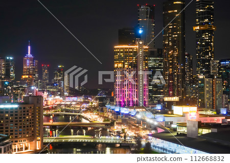 辦公大樓夜景(墨爾本) 辦公大樓夜景(墨爾本) 112668832
