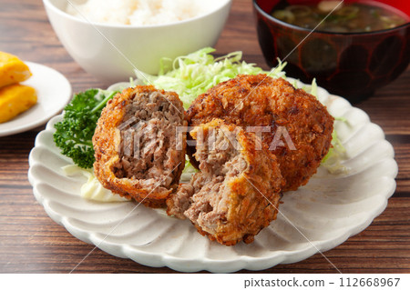 Set meal cutlets 112668967