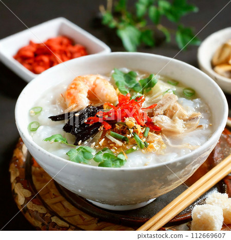 中國粥加調味料 112669607