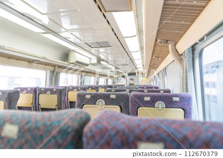 Retro Showa Limited Express Train Railway Museum Omiya 112670379