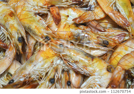 Shrimp that has been cooked through the process of cooking its color is orange, shrimp is an economic animal. Every country consumes 112670754