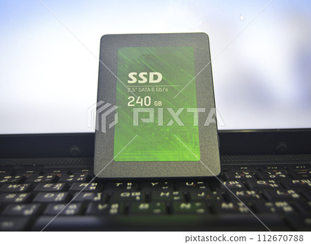 SSD drives are very popular these days, SSDs are placed on laptops SSD drives are very popular these days, SSDs are placed on laptops 112670788
