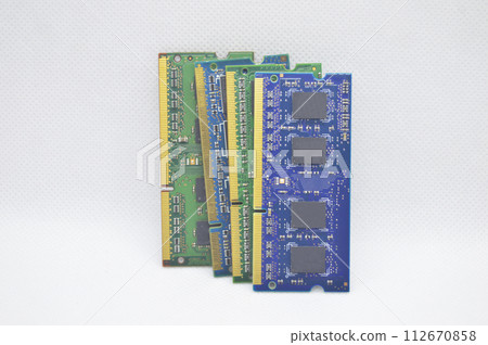 RAM is a hardware device. computer key, ram notebook on white background RAM is a hardware device. computer key, ram notebook on white background 112670858