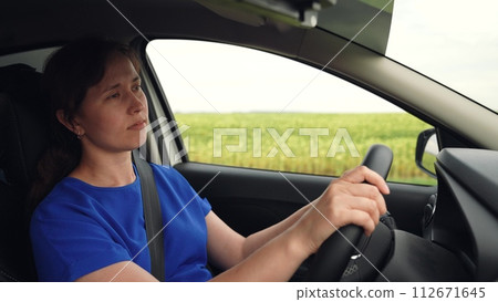 holiday road adventure, woman touring by car, family vacation driving, driving getaway woman, peaceful road journey, stress-free travel drive, woman car exploration, tranquil countryside drive holiday road adventure, woman touring by car, family vacation driving, driving getaway woman, peaceful road journey, stress-free travel drive, woman car exploration, tranquil countryside drive 112671645
