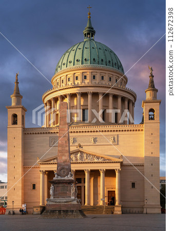 Historic downtown of Potsdam, Brandenburg, Germany 112672398