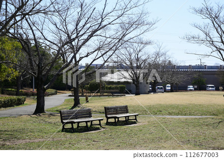 Winter park bench Winter park bench 112677003