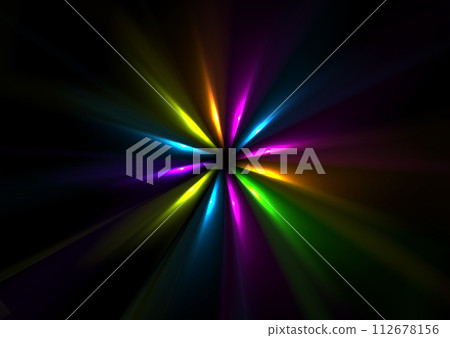 Colorful neon laser rays abstract glowing background Colorful neon laser rays abstract glowing background 112678156