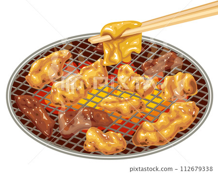 Grilled hormone 112679338