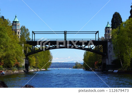 Seattle River Cruise, Drawbridge (close) 112679473