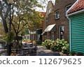 Dutch village street corner 112679625