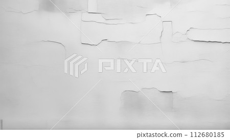 White Concrete Wall White Concrete Wall 112680185
