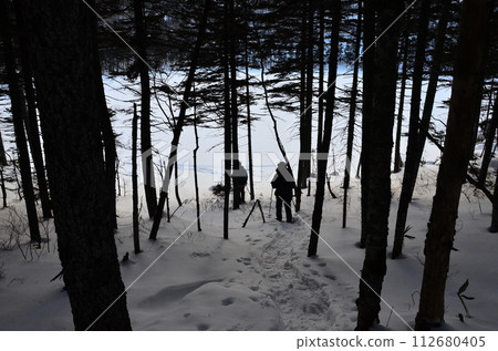 Lake Shikaribetsu is located in Tokachi subprefecture, Eastern Hokkaido, Japan. It hidden up deep in the Daisetsuzan mountains in the middle of the Shikaribetsu volcanic group at an elevation of 810 Lake Shikaribetsu is located in Tokachi subprefecture, Eastern Hokkaido, Japan. It hidden up deep in the Daisetsuzan mountains in the middle of the Shikaribetsu volcanic group at an elevation of 810 112680405