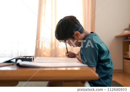 homework, studying, younger 112680933