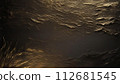 黑色和金色的紋理 112681545