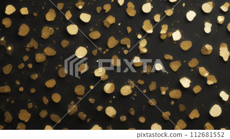 金色閃閃發光的光粒子 112681552