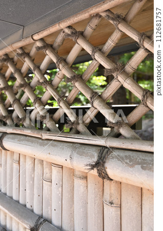 Urawa-juku walk Nakasendo Urawa-juku/Bamboo fence tied Urawa-juku walk Nakasendo Urawa-juku/Bamboo fence tied 112681757