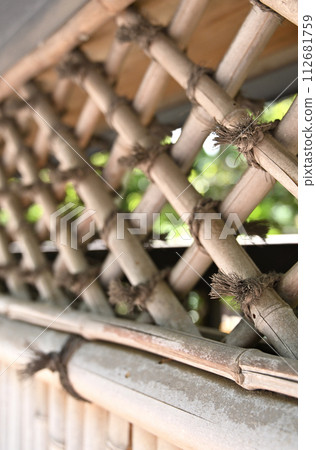 浦和宿散步 中山道 浦和宿/竹籬笆 112681759