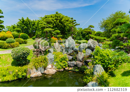 Japanese garden. Japanese garden. 112682319