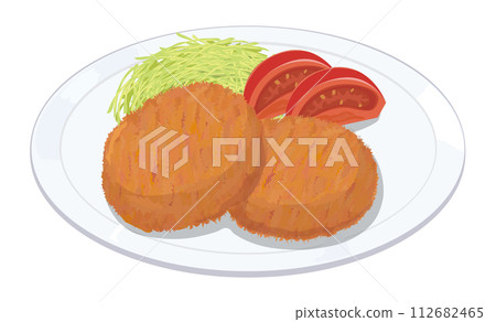Croquette illustration 112682465