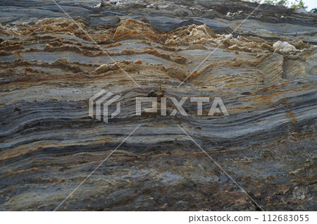 Geological strata of the Kerama Islands 112683055