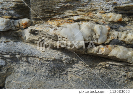 Geological strata of the Kerama Islands 112683063