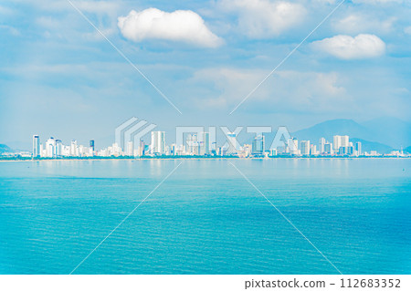 A cruise ship. A cruise ship. 112683352