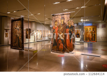 Byzantine and Christian Museum exhibiting collection of Byzantine Art in Athens capital of Greece 112684114
