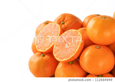 Wenzhou oranges at the time of eating 112684949