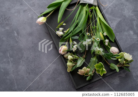 春天的花束插花 春天的花束插花 112685005