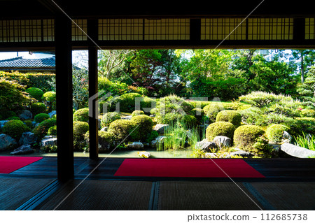 【西國三十三寺】京都府龜岡市初夏的圓王院21號安王寺 112685738