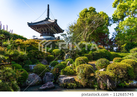 【西國三十三寺】京都府龜岡市初夏的圓王院21號安王寺 【西國三十三寺】京都府龜岡市初夏的圓王院21號安王寺 112685745
