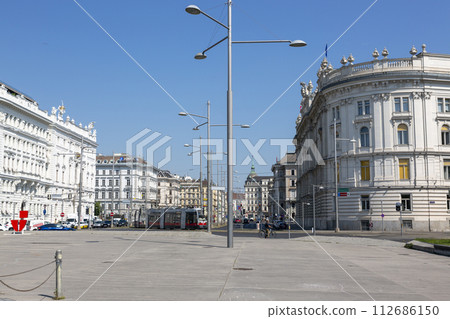Buildings in Vienna on Schwarzenberg Square Buildings in Vienna on Schwarzenberg Square 112686150